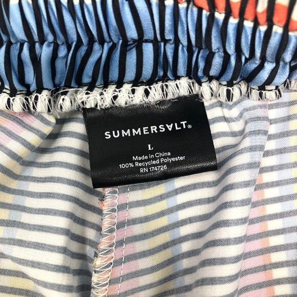 Summersalt The Perfect Palazzo Pants Size L Modern Stripe - Picture 6 of 7